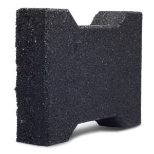 Adoquín ecuestre color negro fabricado en México por Genbruger